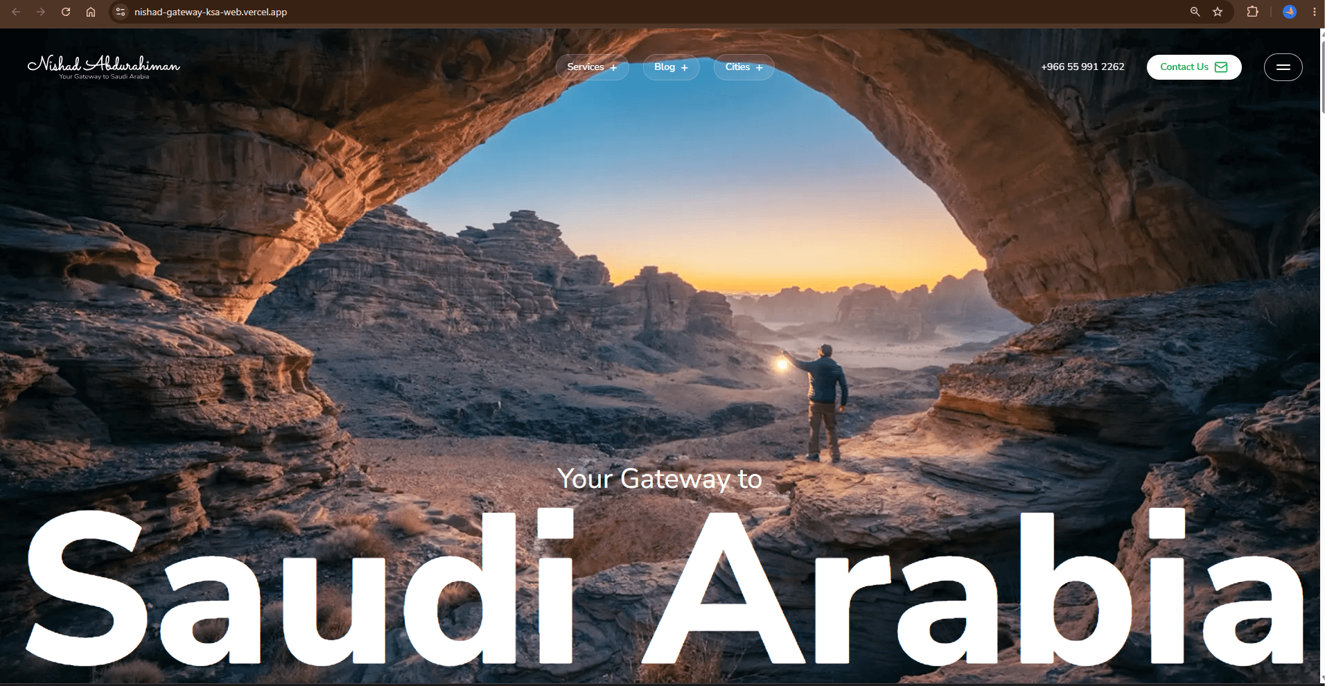 Nishad Abdurihiman Portfolio & CMS