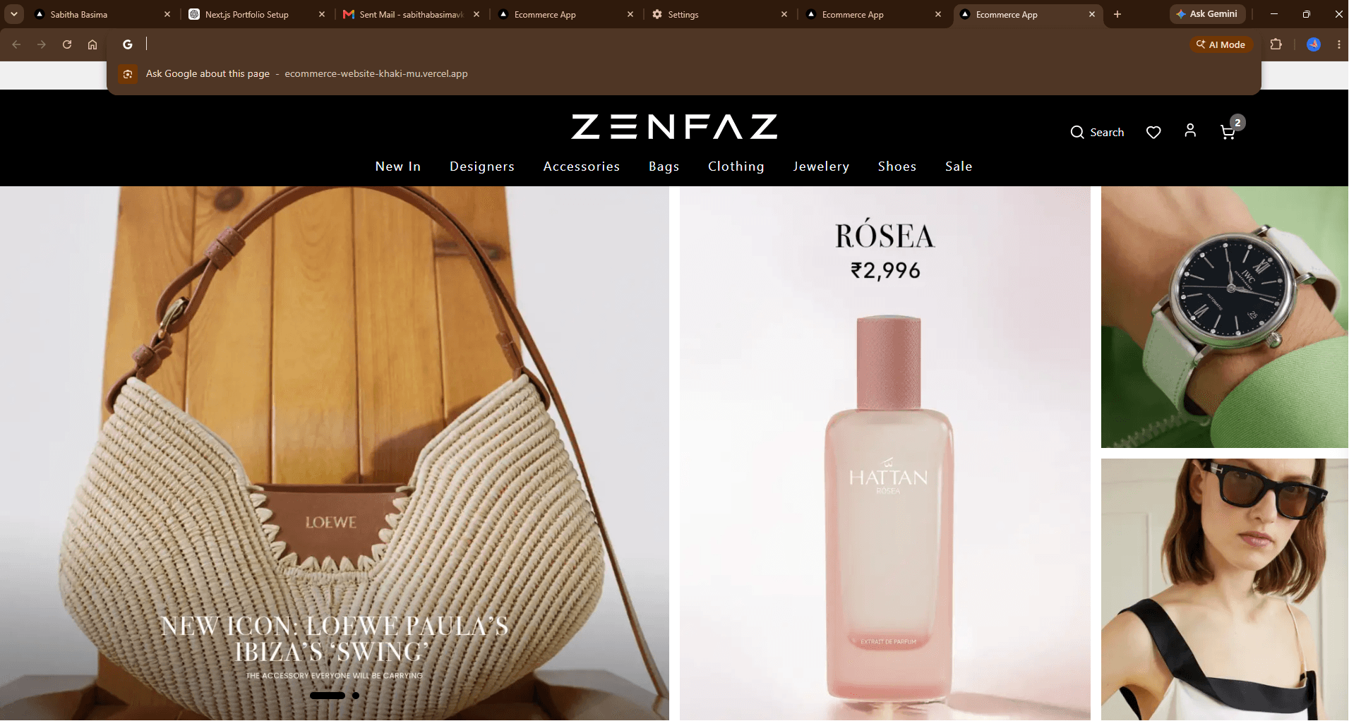 Zenfaz E-Commerce Platform